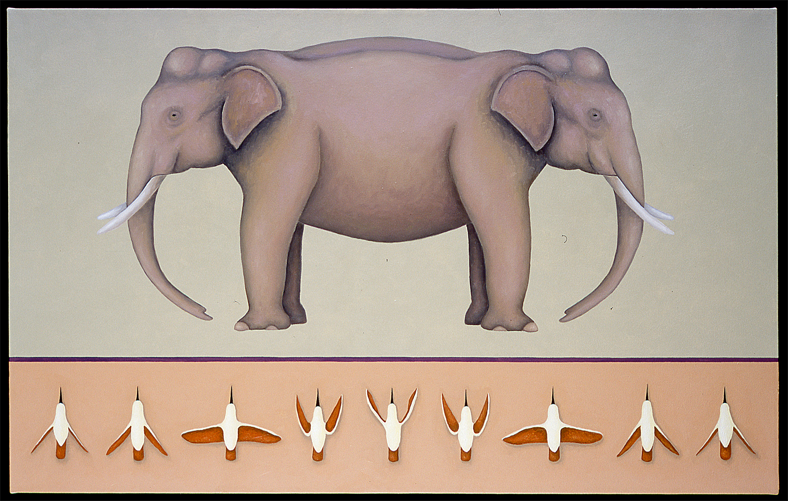 Push-me-pull-you Elephants